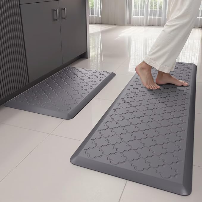 Kitchen Mats for Floor 2 Piece by StepAura