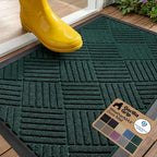 GORILLA GRIP 100% Waterproof All-Season WeatherMAX Doormat US Designed Natural by Unknown