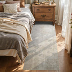 2x6 Ft Washable Runner Rug, Non-Slip Low Pile Hallway Kitchen Area Rug - Image 3