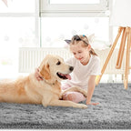 LOCHAS Ultra Soft Indoor Modern Area Rugs Fluffy Living Room Carpets - Image 7