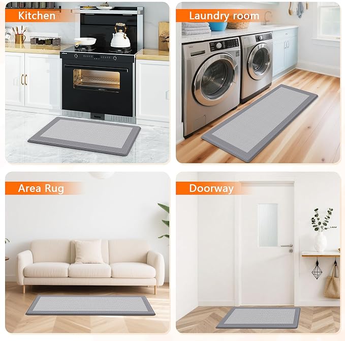 Kitchen Mats, Cushioned Anti-Fatigue Mats - Image 7
