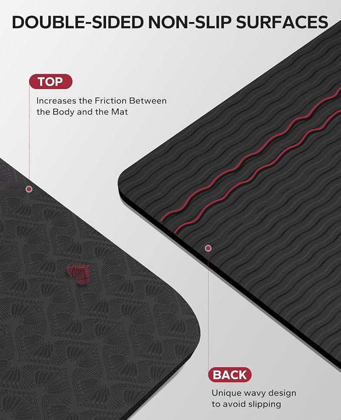 HAPBEAR Extra Large Yoga Mat - Image 3