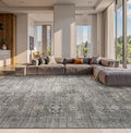 Rugxara 10x14 Area Rugs for Living Room Bedroom, Large Washable Rug, Non Slip & by Rugxara