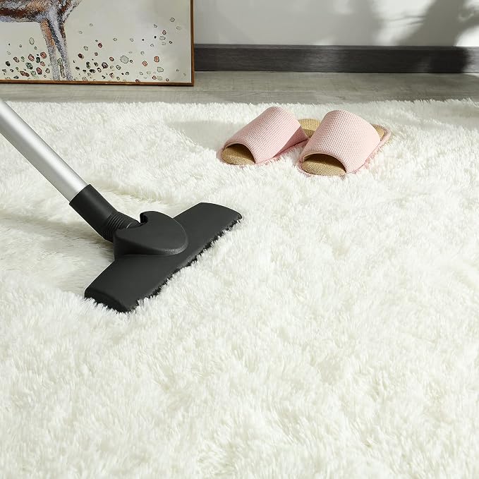 Andecor Soft Fluffy Bedroom Rugs, 3 x 5 Feet Indoor Shaggy Plush Area Rug - Image 5