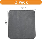 LOOBANI Washable Pee Pad for Dogs, 2 Packs Non-Slip Puppy Training Pads - Image 7