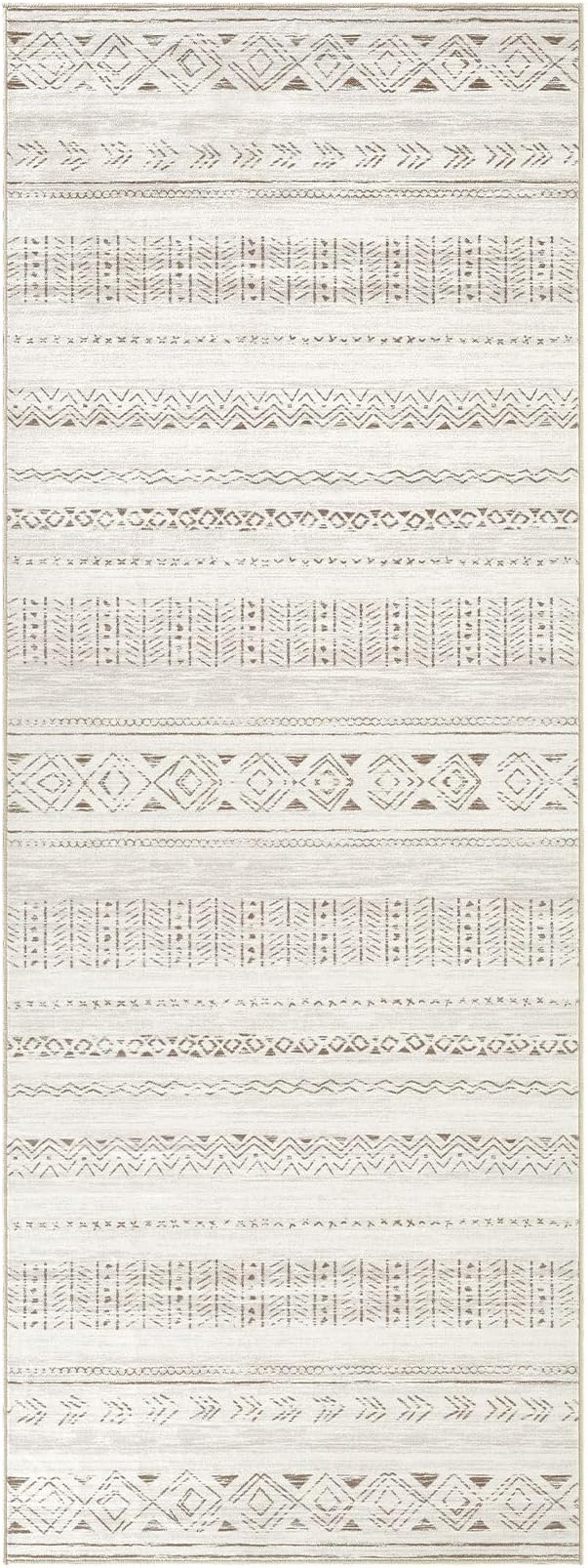 cotiled Hallway 3x12 Runner Rugs: Washable Boho Rugs - Image 10