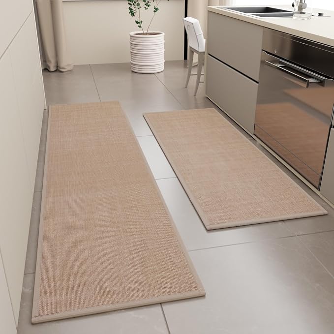 SUMLANS Kitchen Mat Set of 2 PCS, Cushioned Non Slip Rugs - Image 3