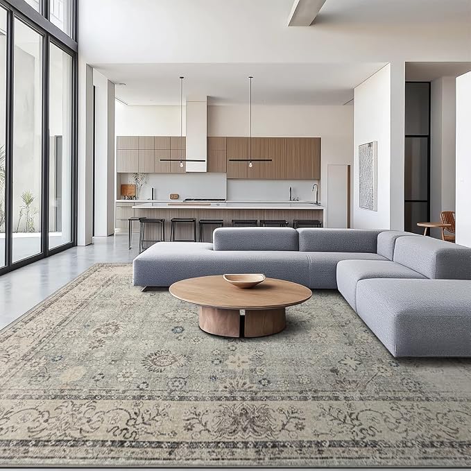 Ruaruarug Washable Area Rug 8x10 by Ruaruarug