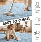 4x6 Ft Shag Rugs for Bedroom Living Room, Ultra Soft Fluffy Furry Area Rugs for - Image 7