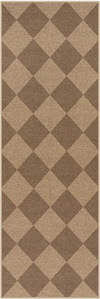 Lahome Colette Checkered Easy Jute Runner Rug, 2x6 Kitchen Mats - Image 9