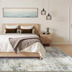 Neutral Area Rug 6x9 Washable Rugs - Image 6