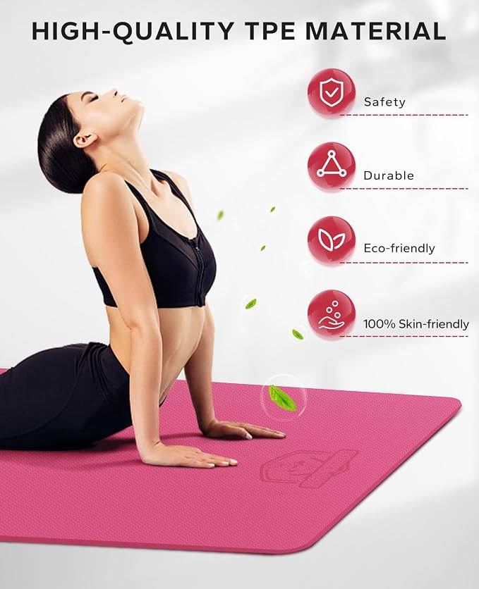 HAPBEAR Extra Large Yoga Mat - Image 5