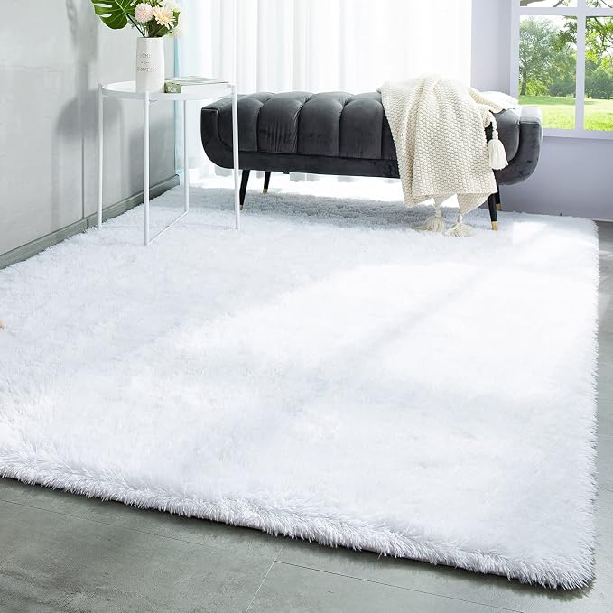 TWINNIS Super Soft Shaggy Rugs Fluffy Carpets, 5x8 Feet, Indoor Modern Plush - Image 7
