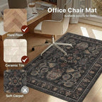 36"x60" Office Chair Mat for Hardwood Tile Floor, Under Desk Carpet Protector - Image 3