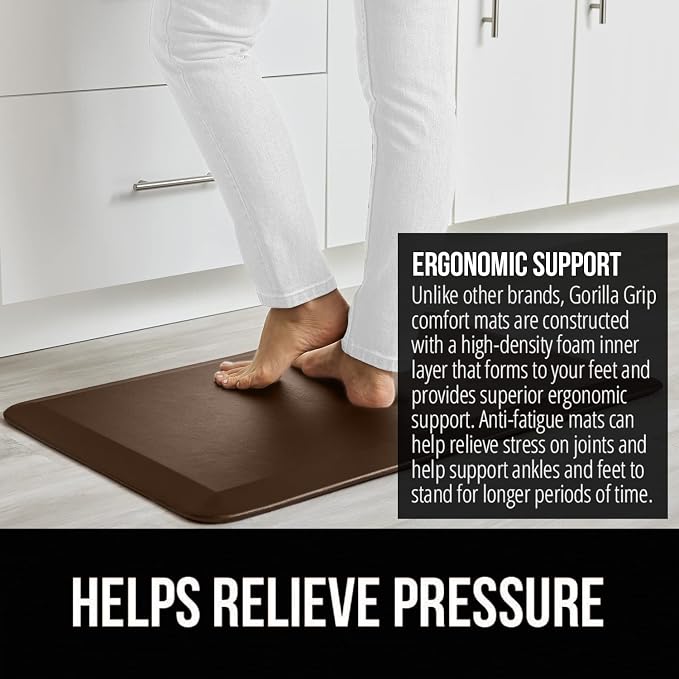 GORILLA GRIP Comfortable Cushioned Kitchen Mats - Image 3