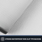 PURRUGS Dirt Trapping Door Mat 24" x 70", Non-Slip Machine Washable Entryway Rug - Image 4