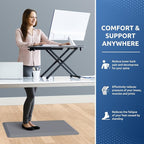 KitchenClouds Kitchen Mat Cushioned Anti Fatigue Kitchen Rug Non Slip Standing - Image 4