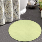 Machine Washable Modern Round Area Rug, Room Sofa Yoga Soft Round Carpet - Image 4