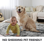 7x10 Ft Extra Large Shag Rugs for Living Room, Tie Dyed Ultra Soft Fluffy Furry - Image 5