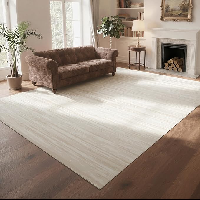 Washable Rugs 8x10 Area Rugs for Living Room, Dining Room- Large Ultra Soft by BGASZMakeYourHomeMoreCozy