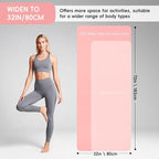 Extra Wide Yoga Mat 72" x 32", 6mm Non Slip TPE Exercise Mat - Image 2