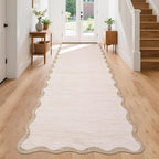 GarveeHome Scalloped Runner Rug by GarveeHome