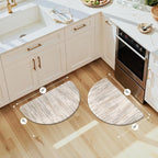 KIMODE Anti Fatigue Mats for Kitchen Floor, Comfort Standing Mats, Abstract - Image 2