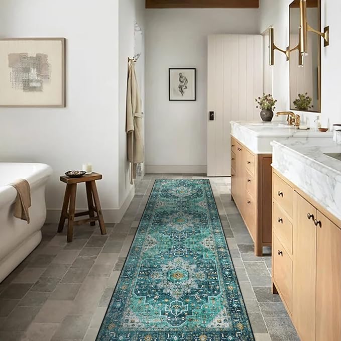 Moynesa Ultra-Thin Washable Runner Rug - Image 8