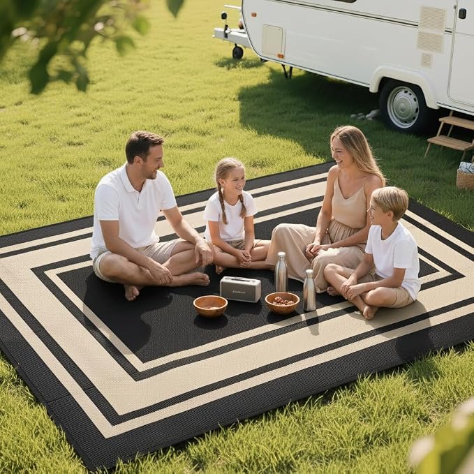 RURALITY Outdoor Rugs 8x10 Waterproof - Image 8
