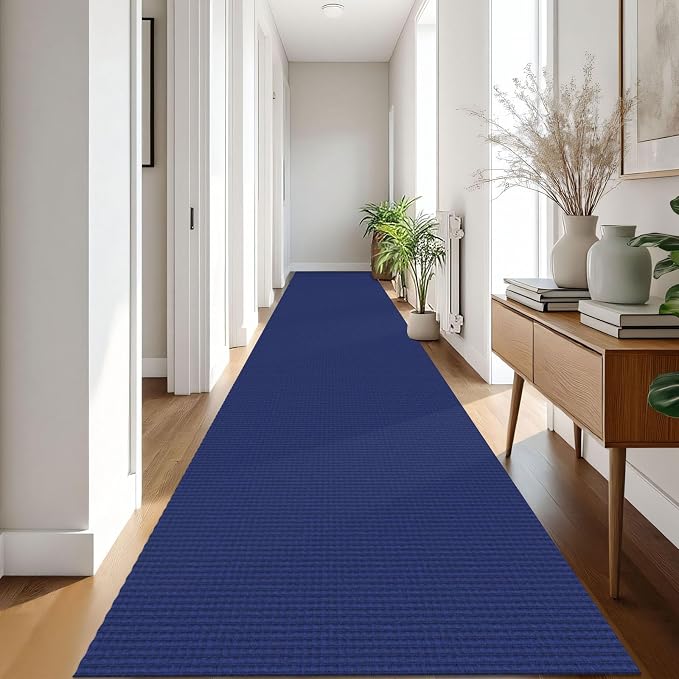 IOHOUZE Washable Exrea Long Hallway Runner Rug 3x18 Non Slip Rubber Backed - Image 8
