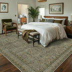 Rugxara 8x10 Area Rugs for Living Room Bedroom, Large Washable Rug, Vintage - Image 3