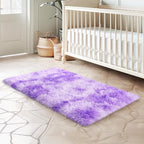 qulint 2x3 Rugs for Bedroom, Fluffy Purple Rug for Living Room Soft Shag Small - Image 7