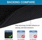 H.VERSAILTEX Bath Rugs for Bathroom Non Slip Bath Mats Extra Thick Chenille - Image 4