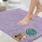 GORILLA GRIP Bath Rug Mat, Thick Soft Absorbent Chenille, Quick Dry Microfiber by Unknown