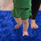 Soft Runner Rugs for Bedroom Hallways, 2x6 Royal Blue Fluffy Shag Throw Area - Image 4