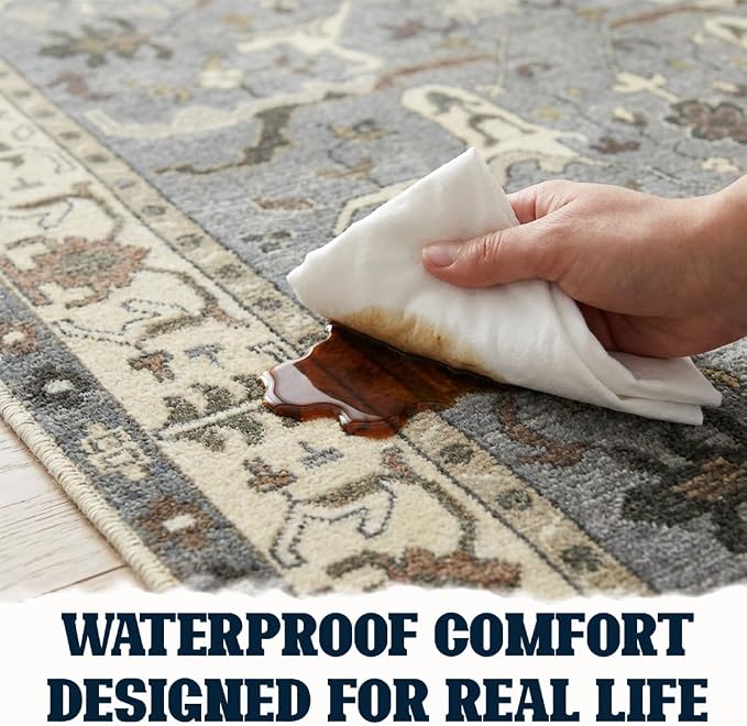 Muddy Mat® Muddy Carpet® Duskfall 2ft x 7ft Washable Area Rugs - Image 5