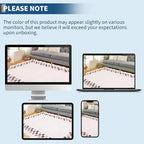 GarveeHome Washable Rug 5x7 for Living Room Large Bedroom Scalloped Rug Non - Image 7