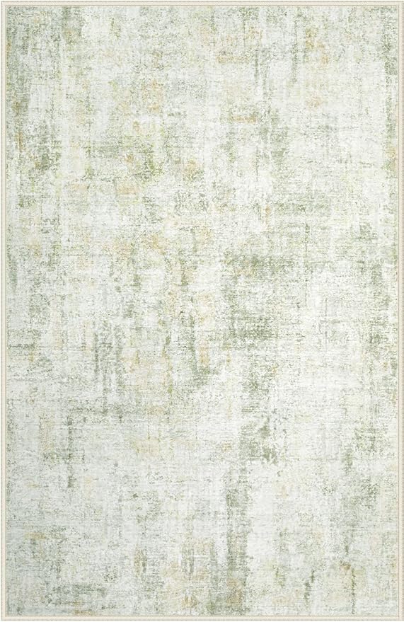 Area Rugs 5x7 Living Room: Washable Rug Modern Abstract Rugs Soft Non Slip - Image 8