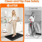 4/5 Inch Thicker Kitchen Mat, Cushioned Thick Floor Comfort Mat, - Image 5