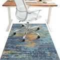 36"x60" Office Chair Mat for Hardwood Tile Floor, Under Desk Carpet Protector by BESBLEE