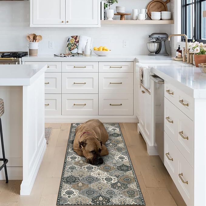 Lahome Moroccan Trellis Washable Runner Rug, 2x6 Runners - Image 5