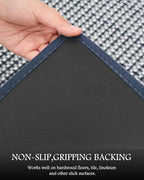 PADOOR Non Slip Kitchen Rugs Sets of 2 - Image 4