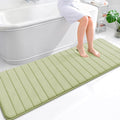 OLANLY Memory Foam Long Bathroom Rugs Runner 70x24, Super Soft Absorbent Bath by OLANLY