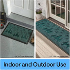 GORILLA GRIP 100% Waterproof All-Season WeatherMAX Doormat, US Designed Natural - Image 9