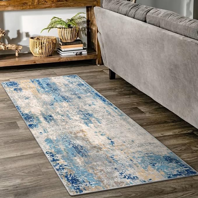 Lahome 2x4 Washable Hallway Runner Rug, Non Slip Runner Rug, Easy Clean Soft by Lahome