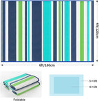 Outdoor Patio Plastic Rug Waterproof - Image 2