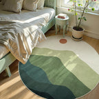 Sunrise Circle Area Rug 5ft, Large Round Rugs - Image 7