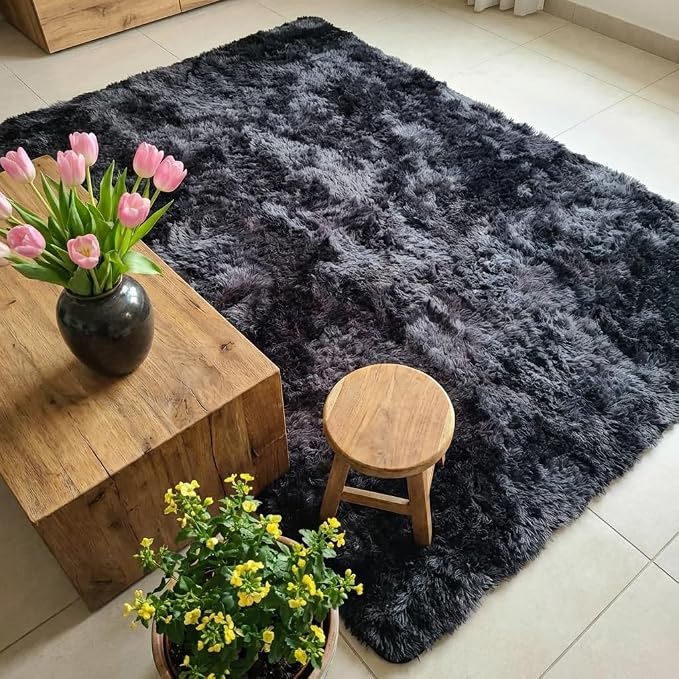 Mugorn 2x3 Rugs for Bedroom, Fluffy Area Rugs for Living Room, Soft Shag Kids - Image 8