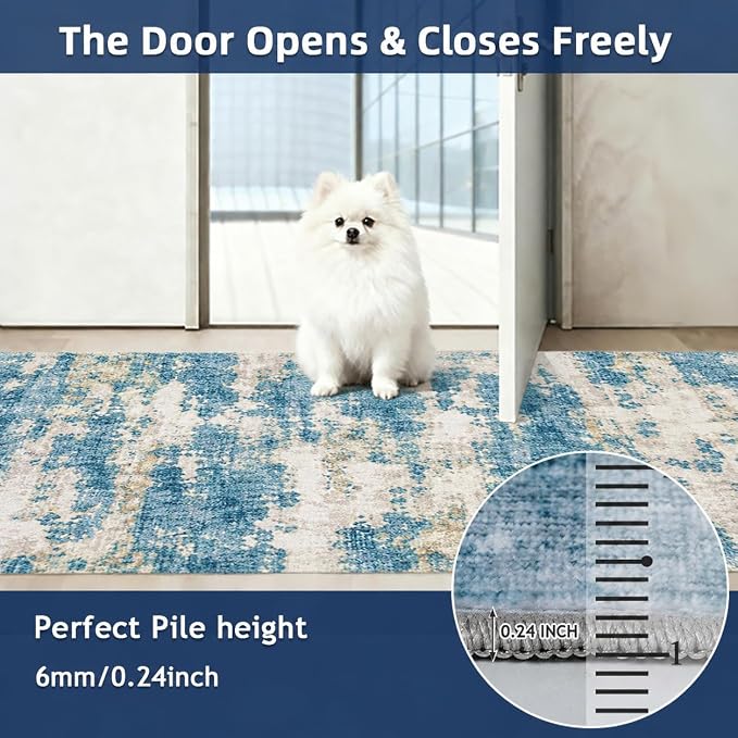 Kitchen Runner Rug 2x12 Runners Rug - Image 5