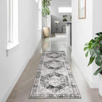 Moynesa Ultra-Thin Washable Runner Rug 2x7 - Image 3